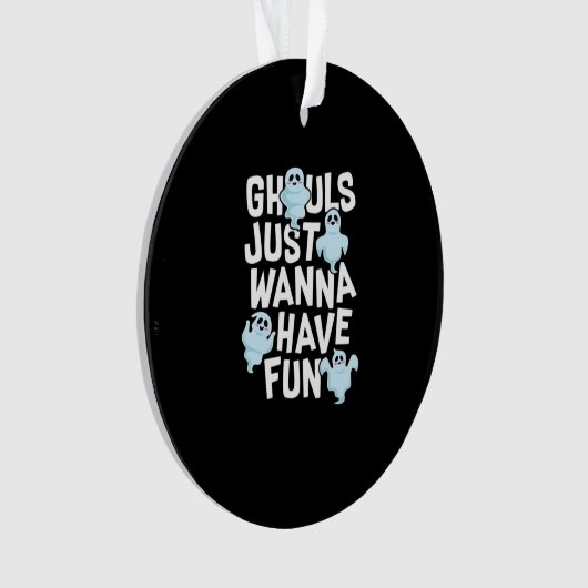 Ghouls veut juste s'amuser amusant et conception m (devant)