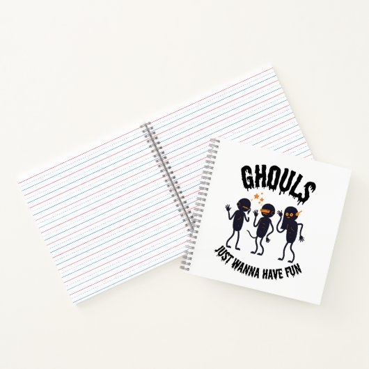 Ghouls veut juste s'amuser - Carnet d'Halloween (Intérieur)
