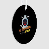 Ghouls veut juste s'amuser Halloween & Citation (devant)