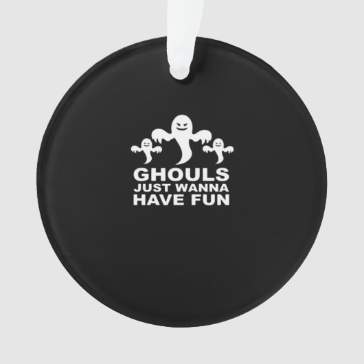 Ghouls veut juste s'amuser Halloween drôle (devant)