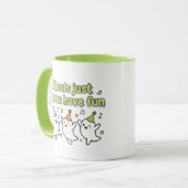 Ghouls veut juste s'amuser Halloween Mug (Devant gauche)