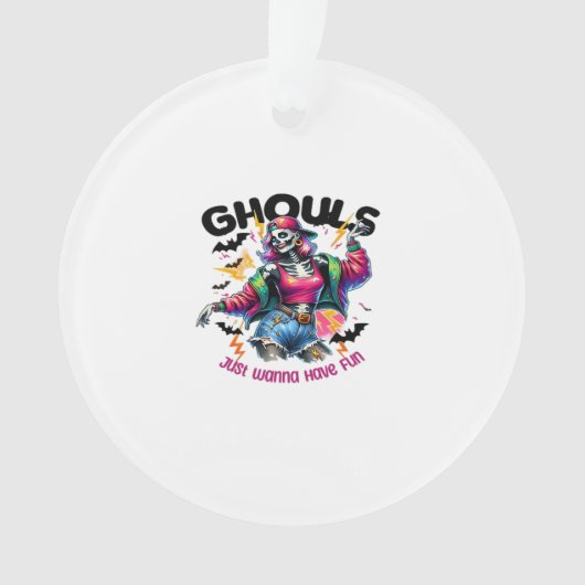 Ghouls veut juste s'amuser Halloween Vibes (devant)