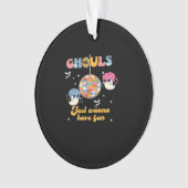 Ghouls veut juste s'amuser Retro Halloween Super (devant)