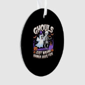 Ghouls Veux Juste S'Amuser Paresseuse Paresseuse (devant)
