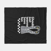 Ghouls wil gewoon een Fun Funny Halloween hebben Fleece Deken (Voorkant (Horizontaal))