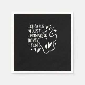 Ghouls wil gewoon een Fun Funny Halloween hebben Servet