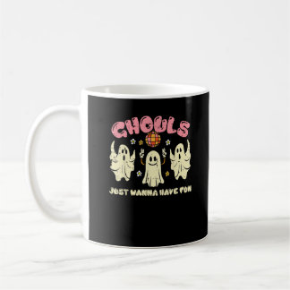 Ghouls wil gewoon een grappige halloween kostuum h koffiemok