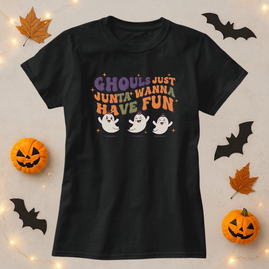 Ghouls wil gewoon Fun Halloween hebben T-shirt