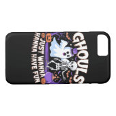 Ghouls wil gewoon plezier hebben Basic & Quote Case-Mate iPhone Case (Achterkant (Horizontaal))