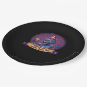 Ghouls wil gewoon plezier luiaard en grappig papieren bordje (Gekanteld)