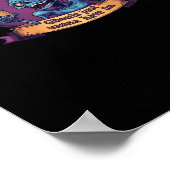 Ghouls wil gewoon plezier luiaard en grappig poster (Hoek)