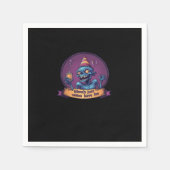 Ghouls wil gewoon plezier luiaard en grappig servet (Voorkant)