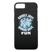 Ghouls wil gewoon plezier luiaard Halloween Case-Mate iPhone Case (Achterkant)