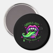 Ghouls willen gewoon een leuk boo-tiful ontwerp he magneet (Voorkant / Achterkant)