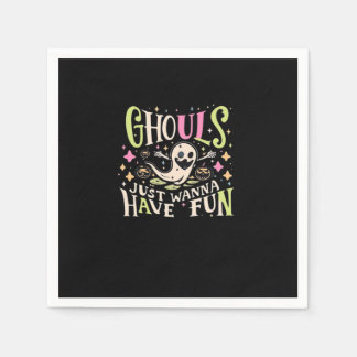 Ghouls willen gewoon een leuk griezelig ontwerp he servet