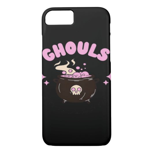 Ghouls willen gewoon een leuk klassiek ontwerp heb Case-Mate iPhone case (Achterkant)