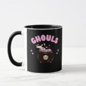 Ghouls willen gewoon een leuk klassiek ontwerp heb mok (Links)