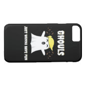 Ghouls willen gewoon een leuk retro-ontwerp hebben Case-Mate iPhone case (Achterkant (Horizontaal))