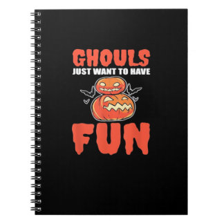 Ghouls willen gewoon een leuke grappige stijl hebb notitieboek