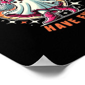 Ghouls willen gewoon een leuke retro disco hebben poster (Hoek)