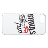 Ghouls willen gewoon leuke herfstslogan grappig he Case-Mate iPhone case (Achterkant (Horizontaal))
