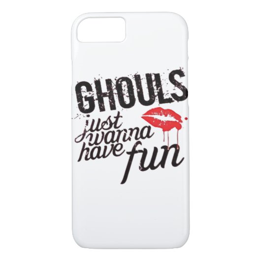 Ghouls willen gewoon leuke herfstslogan grappig he Case-Mate iPhone case (Achterkant)