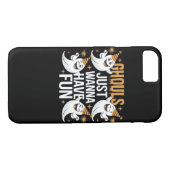 Ghouls willen gewoon leuke herfstvibes hebben Case-Mate iPhone case (Achterkant (Horizontaal))