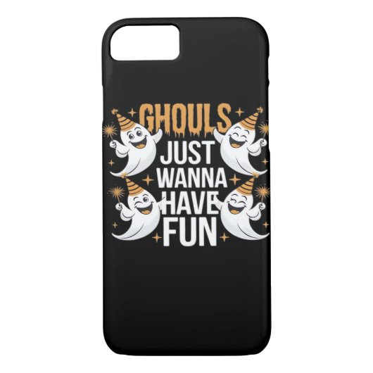 Ghouls willen gewoon leuke herfstvibes hebben Case-Mate iPhone case (Achterkant)