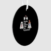 Ghouls willen gewoon leuke herfstvibes hebben ornament (voorkant)