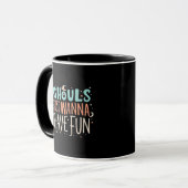 Ghouls willen gewoon leuke luiaard vibes hebben mok (Voorkant links)
