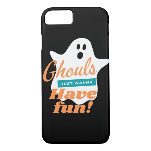 Ghouls willen gewoon plezier hebben deze Halloween Case-Mate iPhone Case (Achterkant)