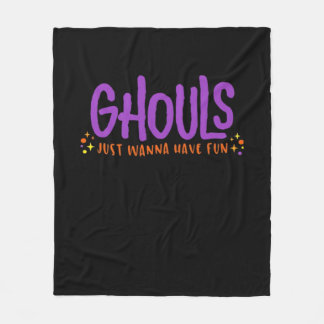 GHOULS willen gewoon plezier hebben Fleece Deken
