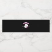 Ghouls willen gewoon plezier hebben Funny & Sloth Waterfles Etiket (Enkel label)