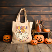 Ghouls willen gewoon plezier hebben Groovy Hallowe Tote Bag