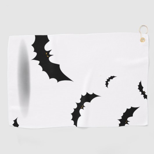 Ghouls willen gewoon plezier hebben: Halloween gol Golfhanddoek (Horizontaal)