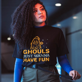 Ghouls willen gewoon plezier hebben! Halloween T-shirt
