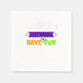 Ghouls willen gewoon plezier hebben in de herfst servet (Voorkant)