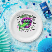 Ghouls willen gewoon plezier hebben in de sloth-vi papieren bordje (Feest)