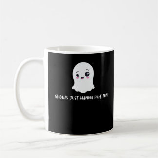 Ghouls willen gewoon plezier hebben in een vrolijk koffiemok