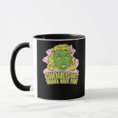 Ghouls willen gewoon plezier hebben luie luiaard mok (Links)