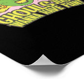 Ghouls willen gewoon plezier hebben luie luiaard poster (Hoek)