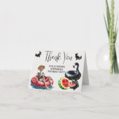 Ghouls willen zon in de zomer bedankkaart (Voorkant)