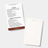 GI Bleed Badge (Voor- en achterkant)