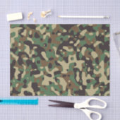 GI Camouflage Militaire Feestviering Feest Tissuepapier (Craft)