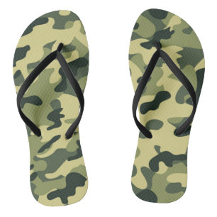 GI Camouflage Militaire Feestviering Teenslippers