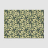 GI Camouflage Militaire Soldaat Celebration Party Tissuepapier (Voorkant)