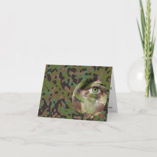 GI Camouflage Soldier Party Personalized