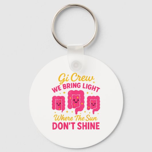 Gi Crew We Bring Light Where The Sun Don't Shine Sleutelhanger (Voorkant)