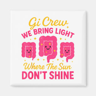 Gi Crew Wij Brengen Licht Waar De Zon Niet Schijnt Magneet
