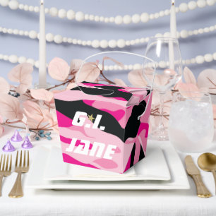 GI JANE Militaire Camouflage Douche Sprinkle Party Bedankdoosjes